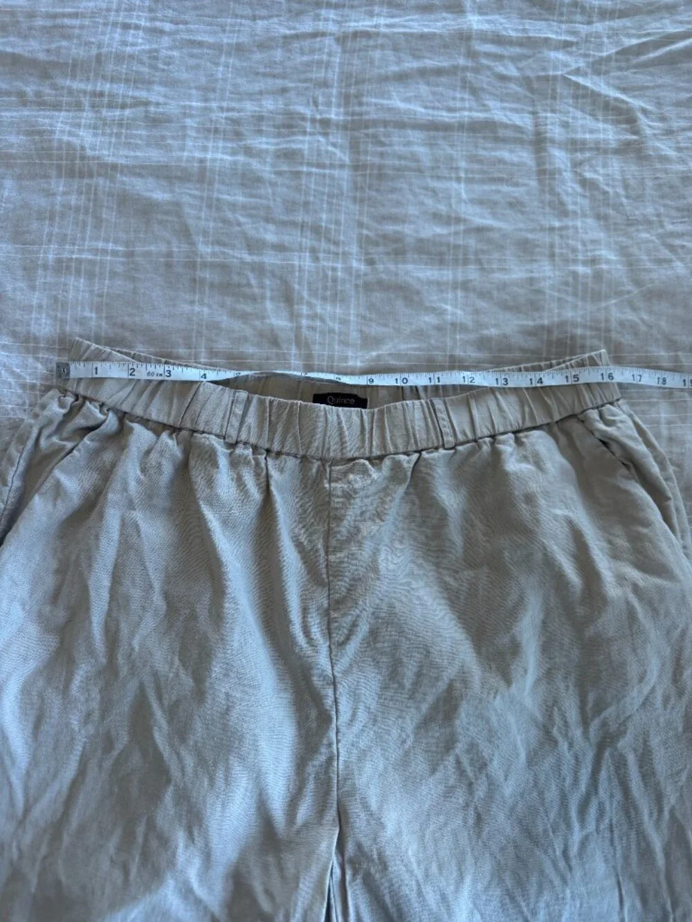 Quince 100% European Linen Pants in Driftwood